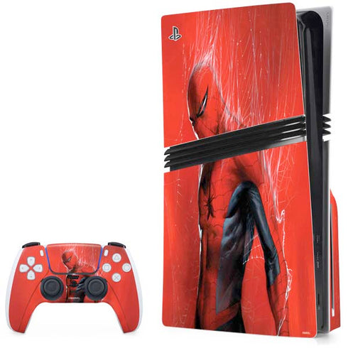 Marvel Spiderman The Amazing Spiderman PS5 Pro Disk Bundle  Skin